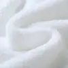 Toallas de hotel 100% algodón, acabado satinado platino, adecuadas para habitaciones de huéspedes, toallas faciales, toallas de baño, y se pueden personalizar con logotipos para su uso en B&Bs, spas y salones de belleza