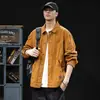 Ropa de Hombre Fengshe / Nueva Chaqueta Retro Americana Primavera y Otoño 2026 Abrigo de Trabajo para Hombre Parte Superior Moderna y Elegante