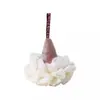 Linda bola de baño de helado para hombres y mujeres, esponja de baño de doble uso para niños y bebés, alta calidad, duradera, tamaño grande