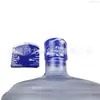 Directo de Fábrica Botellón de Agua de 5 Galones Película de PVC Termoencogible Tapa Selladora Etiqueta Selladora para Boca de Barril de Bebida Personalizado