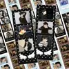 24 piezas de mercancía de soporte de abanico de cuatro compartimentos de Zhang Zimo, tarjetas pequeñas autoimpresas, polaroids, regalos de alto valor para novias