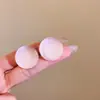 Brincos de Bola Dopamina Céu Estrelado Azul Coloridos Frescos Femininos Exquisitos Relaxados Bola Doce Estilo Mori Doces
