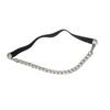 Moda Corea del Sur cinturón elástico negro para traje cadena de metal decorativa para cintura de vestido suéter cadena de cintura para mujer
