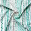 Nuevo Vestido Cheongsam Étnico de Rayas Bicolores y Rombo con Estampado Digital Chino, Top Hanfu de Tela de Algodón Brocado