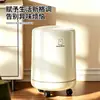 Papelera para sala de estar para uso doméstico, nuevo modelo 2026, lujo ligero, adecuada para cocina, dormitorio, oficina, gran capacidad, móvil, papelera de alta gama