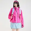 Ropa con Protección Solar UPF50+ para Hombres y Mujeres, Chaqueta Ligera Transpirable para el Verano al Aire Libre con Capucha, Chaqueta Deportiva Anti-UV, Moderna