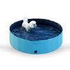 Fabricante Mayorista de Punto Piscina para Mascotas Perro y Gato Tina de Baño Piscina de Bolas de Burbujas Pvc Rojo Azul Modelo Plegable