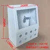 Caja de Montaje para Pantalla Táctil 7 pulgadas XinJie Caja de Control HMI PLC Pantalla Táctil Caja de Control Eléctrico Soporte Giratorio Botón