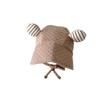 Chapéu de proteção para ouvidos de bebê super fofo chapéu de sol para bebês e crianças pequenas meninos e meninas chapéu de puxar com proteção para as orelhas estilo coreano proteção da moleira