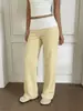 Diyun Roupas Femininas Calças Longas de Yoga Esportivas Casuais Cor Sólida Europeias e Americanas Transfronteiriças Verão 2026 Site Independente da Amazon