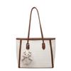 Bolsa de Ombro Estilo Coreano Bolsa de Trabalho para Mulheres 2025 Nova Casual Grande Capacidade Bolsa Tote Fashionável Bolsa de Ombro/Axila