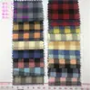 Fabricante Direto Atacado Tecido para Camisa Xadrez Escovado Tingido em Fio Roupas Infantis Masculinas e Femininas Tecido Xadrez 56080