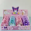 Maleta de Viaje Sanrio Maleta con Ruedas Borrador Kuromi Gato Perro Canela Borrador de Lápiz Papelería Borrador de Premio