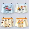 Ropa interior de verano para niños clase a boxers de algodón talla pequeña y mediana niños de algodón adolescentes shorts boxers al por mayor