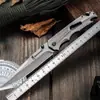 Faca de Autodefesa Legal Toda em Aço, Faca Dobrável, Faca de Frutas, Faca Afiada para Sobrevivência ao Ar Livre, Faca Portátil Browning para Camping