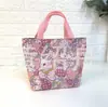 Nueva Bolsa de Almacenamiento de Dibujos Animados Linda para Llevar a Mano Bolso de Mano Bolsa para Lonchera Bolsa para Lonchera
