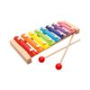 Piano de Madeira de Oito Tons Batida Brinquedo Infantil Iluminação Musical Educação Infantil Xilofone Instrumento de Percussão Venda Direta de Fábrica