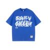 Estilo americano Marca Trendy Carta Criativa Impressão Short-sleeved T-shirt Homens e Mulheres ins Street Trendy Loose bf Casal Meia-manga Manga Longa Top