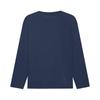 Playera de Manga Larga para Hombre de 200g Algodón Puro Cuello Redondo Camiseta Base para Hombre y Mujer Personalizada T1000L