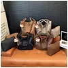 Bolso de Mano Casual de Alta Gama y Elegante, Bolso Cubo para Mujer, Nueva Moda Invierno 2025, Versátil, de Hombro, Cruzado, Bolso Madre e Hija