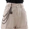 Joyería de Moda Transfronteriza Europea y Americana Personalidad Tendencia de Moda Colgante de Araña Oscura Cadena de Pantalones de Metal de Doble Capa Todo-partido