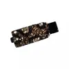 Corea del Sur Lujo Ligero Gama Alta Diamante Checo Diamante Flash Colorido Pasador de Pelo Ins Distintivo Moda Pinza de Pato Pinza para Flequillo Pinza Lateral