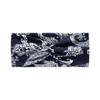 Diadema ancha europea y americana de 24 cm diadema turbante bohemio accesorios para el cabello anudados banda deportiva para el cabello cruzada estampada
