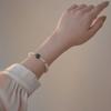 Pulsera retro elegante de alta gama con perlas de agua dulce naturales de luz fuerte de 4-5 mm y jaspe Hetian de plata de ley, venta al por mayor de fábrica