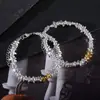 Pulsera Antiestática Más Vendida de Amazon Accesorios Transfronterizos Triángulo de Plata Rota Frijol Dorado Pulsera de Cuentas de Queso