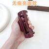 Amazon Transfronterizo Nuevo Clip de Tiburón Suave de Silicona Clip Grande Simple Esmerilado para el Cabello Clip Cuadrado para el Cabello Accesorios para el Cabello
