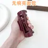 Exclusivamente para Ventas Transfronterizas, Brillantes, Resistentes a Rayones, Pinzas de Tiburón de Silicona Suave Forma Ovalada, Pinzas Suaves para el Cabello de Gama Alta, Exquisitos Accesorios para el Cabello