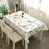 Mantel a Cuadros Impreso Estilo Nórdico, Impermeable y a Prueba de Aceite, Mantel Lavable, Mantel para Mesa de Café de Peva