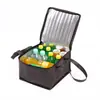 Bolsa térmica de folha de alumínio espessa para levar chá de leite, frutas e sorvete, e bolo