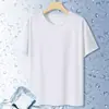 Camiseta base de cuello alto medio transfronteriza para hombre, camiseta de manga larga térmica de doble cara, ropa interior cálida para otoño e invierno, top de talla grande