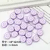 Rolinho Suíço Pintado Contas Perfuradas Nuvem Colorida Contas Cdc Bolsa Pendurar Corrente de Celular Pulseira Acessórios para Joias DIY Material
