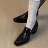 Mocasines retro estilo británico para mujer, nueva moda estilo coreano 2026, zapatos slip-on versátiles y cómodos, zapatos pequeños de piel