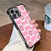 Comércio Exterior Mais Vendido Capa de Celular Transparente Rosa Floral Fresca e Simples para Apple 17, 18 Pro Max Capa com Airbag Anti-Queda