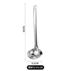 Cuchara Separadora de Aceite de Acero Inoxidable 304 Espesada Mango Largo Cuchara Filtro de Aceite Cuchara para Sopa de Hot Pot Casera Cuchara Separadora de Aceite y Sopa Cuchara con Fuga de Aceite