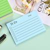 Estilo ins de alta calidad simple nota adhesiva línea horizontal Cuaderno recompensa estudiante nota raya fuerte adhesivo personalización
