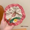 Goma para el pelo con lazo de encaje dulce para niñas, Diadema para moño, Accesorio para el pelo para niñas pequeñas, Cuerda para coleta