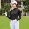Roupa de Golfe Verão Seda Gelo Roupa de Proteção Solar Feminina Fina Respirável Outdoor Anti-UV Esportiva Manga Longa Roupa de Proteção Solar