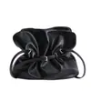 Bolso de Hombro Elegante tipo Coreano para Mujer 2025 Invierno Nuevo Nicho Plegado Bolso de Mano de Gama Alta Bolso de Hombro