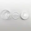 Venta al por mayor de fábrica, frasco de plástico PET67 dientes, botella transparente para sales de baño, sub-empaque para crema, botella para mascarilla, frasco sellado