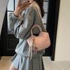 Bolso de Mano Nicho de Alta Gama Estilo Coreano 2025 Primavera Nuevo Moderno Versátil Bolso Cesta de Verduras para Mujer Bolso Bandolera de un Solo Hombro