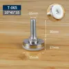 Pies niveladores engrosados y ajustables para mesas y sillas de muebles, a prueba de humedad, resistentes a la humedad, almohadillas para pies que aumentan la altura con tornillos, amortiguadoras, reductoras de ruido, almohadillas para pies ajustables