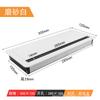Caja pasacables de aleación de aluminio de escritorio, cubierta pasacables para mueble de TV, cubierta pasacables con cepillo para orificio pasacables de escritorio de computadora, cubierta decorativa pasacables