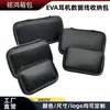 Bolsa Portátil Eva para Fones de Ouvido e Cosméticos Bolsa Eva para HD Móvel Zíper para Cabo de Dados Embalagem Rígida Atacado Caixa a Pronta Entrega