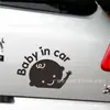 Pegatinas Personalizadas Transfronterizas Pegatinas de Advertencia para Bebés Bebé en el Coche Pegatinas para Coche Pegatinas para Carrocería de Modificación de Coche