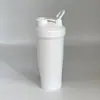 Vaso mezclador de proteína de 600 ml, vaso para batidos, botella deportiva portátil para fitness, vaso de plástico con logo, suministro directo de fábrica