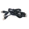 Cable Elevador USB CC a CC 5V/9V/12V Módulo Elevador para Banco de Energía Interfaz CC 5.5*2.1mm